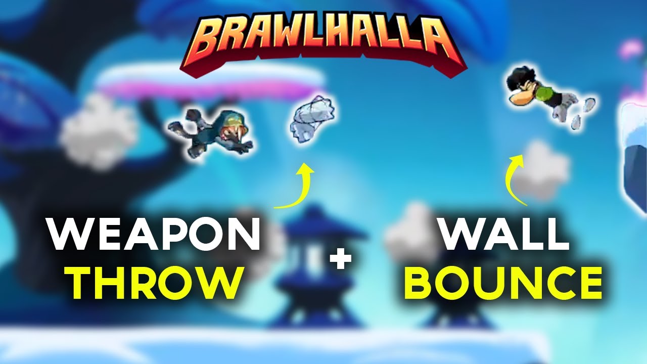 INSANE Wall Bounce + Weapon Throw String! - Brawlhalla twitch highlights #95