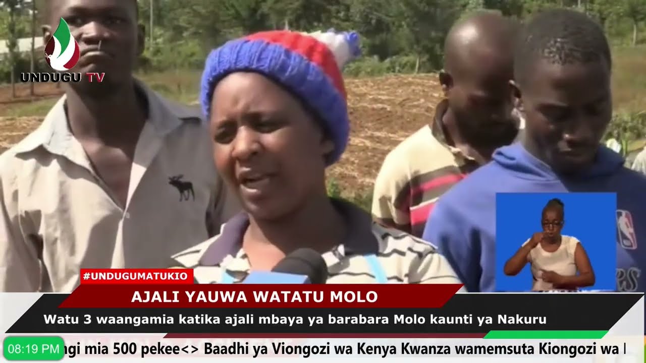 Watu 3 waangamia katika ajali mbaya ya barabara Molo kaunti ya Nakuru