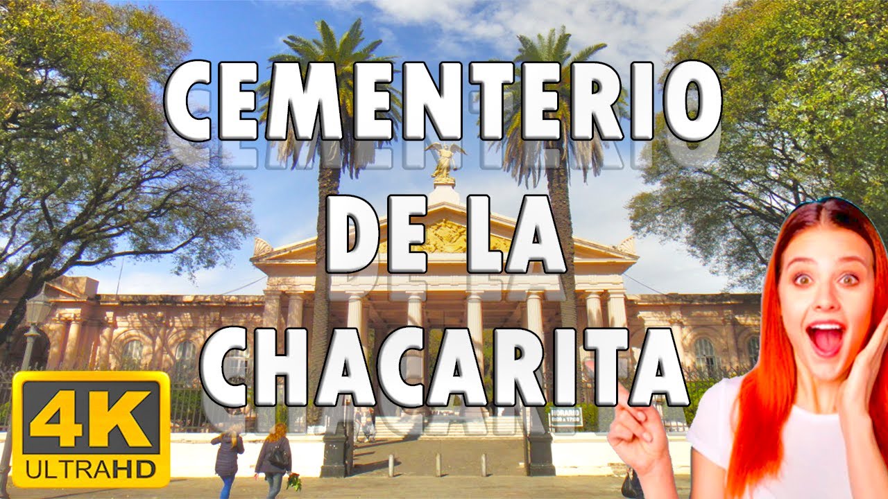 Cementerio De La CHACARITA💐💐, Llena De FAMOSOS. El Mas Grande De La ARGENTINA 🇦🇷💫 4K/ 60FPS