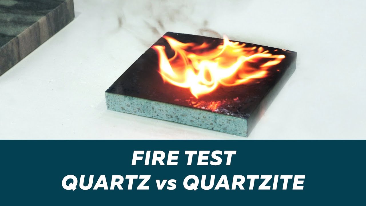 Fire test: QUARTZ vs QUARTZITE | UNQ Stone
