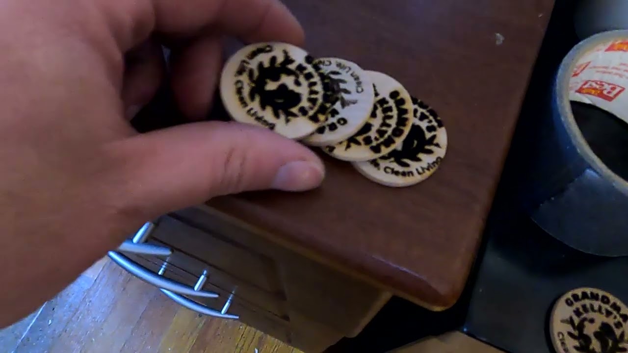 Wood Poker Chips For @grandmakellymcdonald