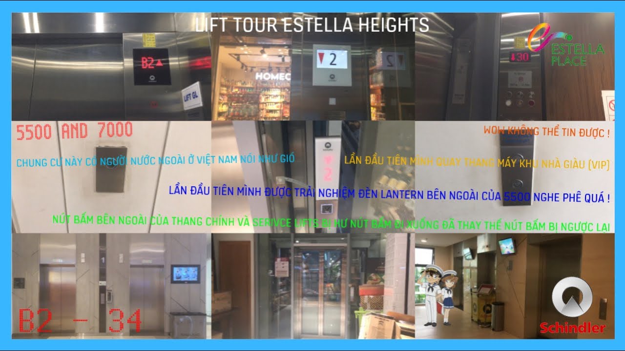Lift Tour Estella Heights, HCMC, VN