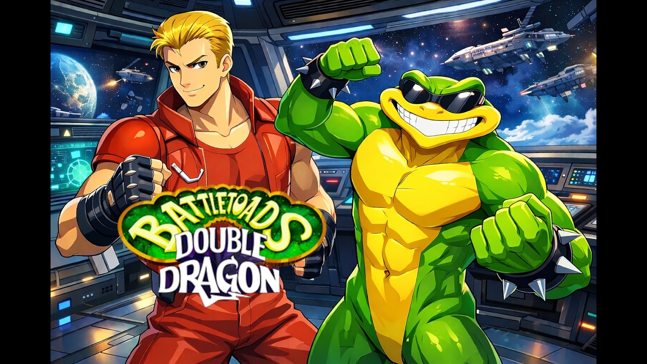 Battletoads & Double Dragon — Stage 5 (Robo-Manus Theme) HARD ROCK REMIX