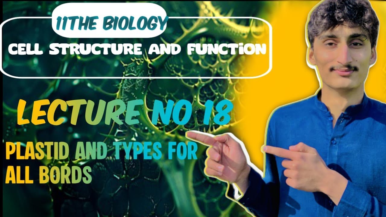 Lecture No 18 PLASTID