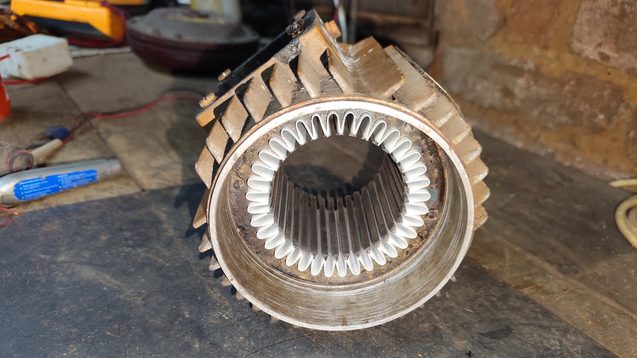 3.7 kw CG 1440 RPM lectric motor winding l how the alternators works l electric motor l three phase