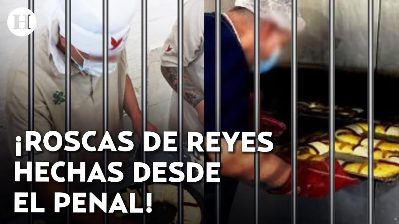 ¡Reos se vuelven reposteros en CDMX! Reclusos elaboran rosca de reyes para su venta en la capital