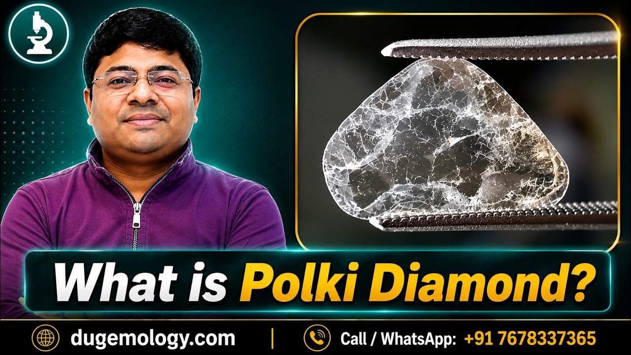 What is Polki Diamond | पोल्की हीरा क्या होता है | DU-GEMOLOGY