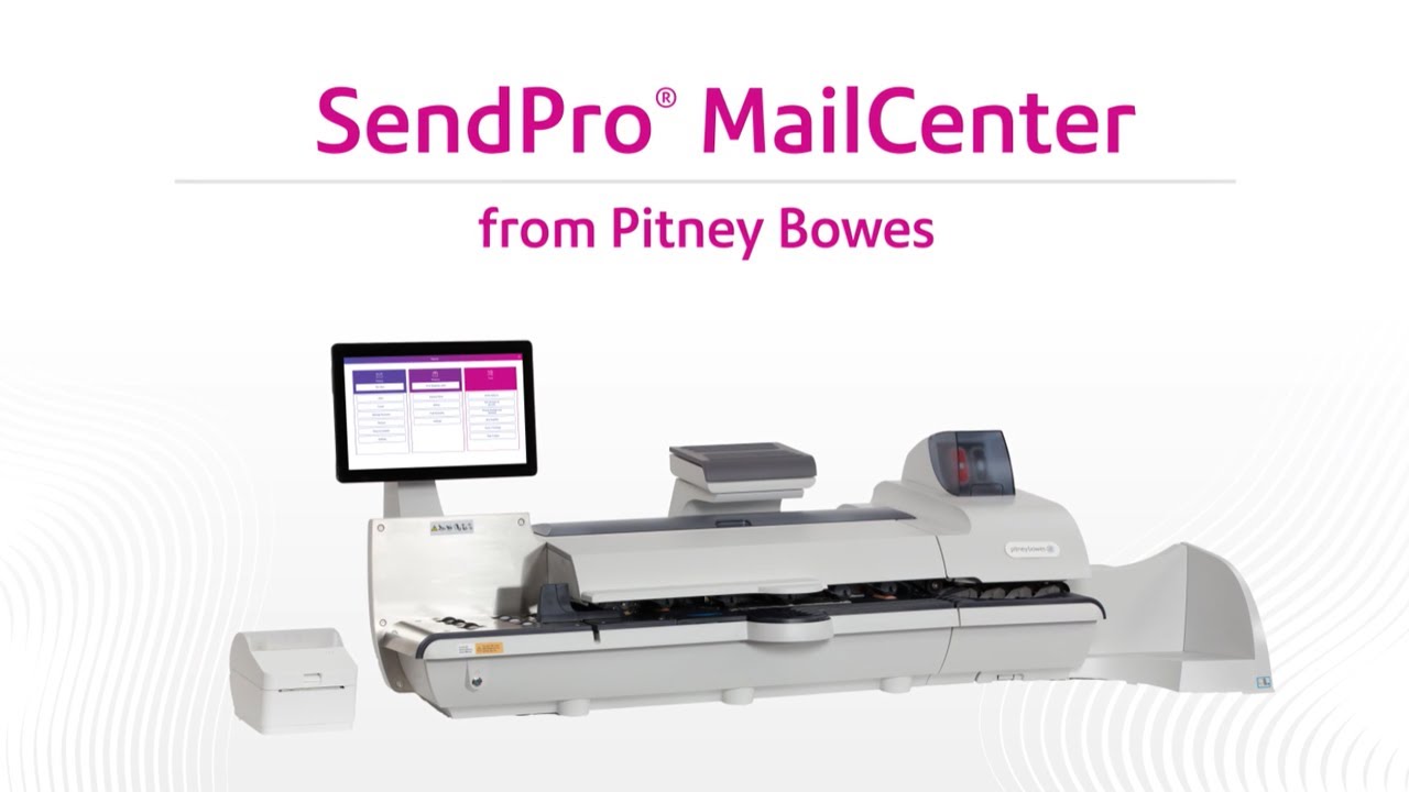 SendPro® MailCenter 1000 and 2000 all in one mailing and shipping solutions
