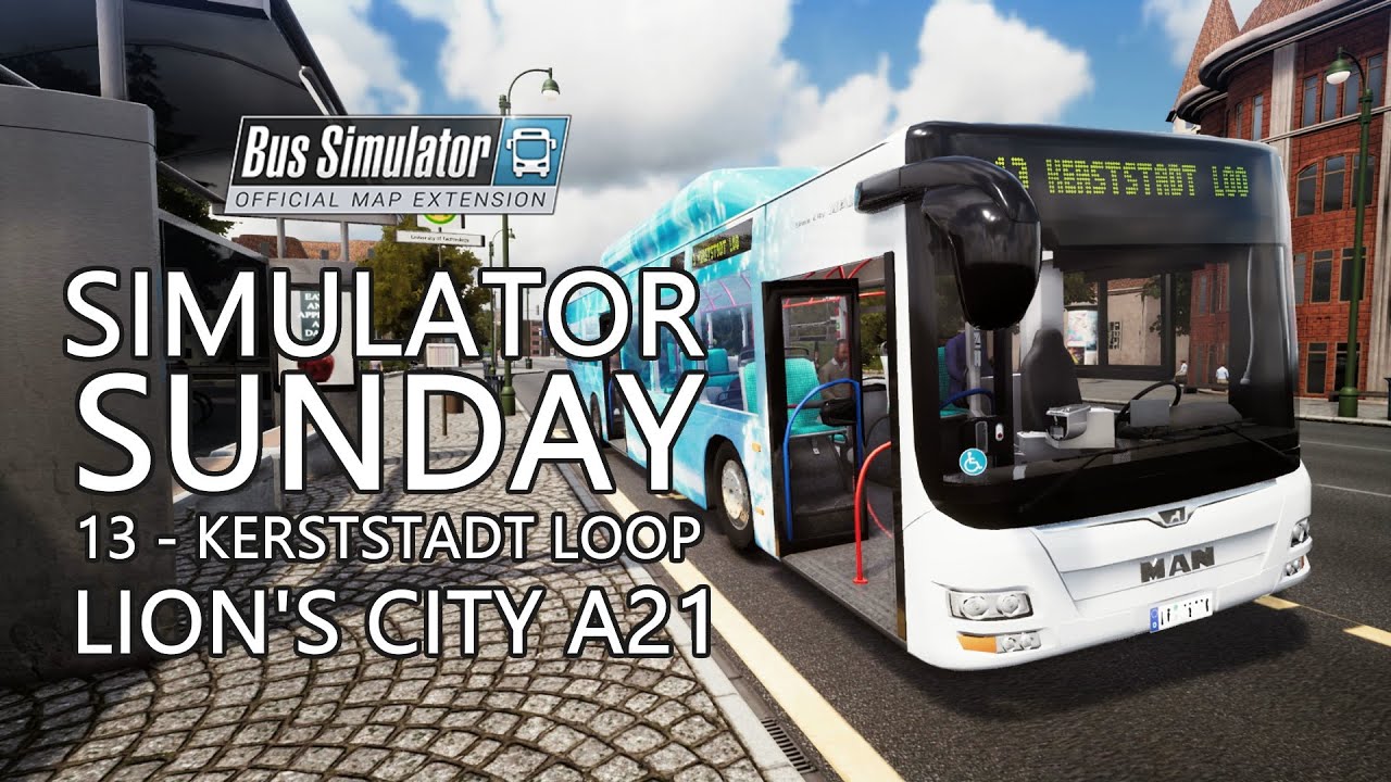 Simulator Sunday #15 Bus Simulator - Route 13 Kerststadt Loop