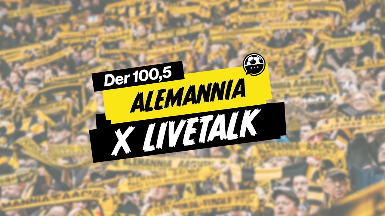 100,5 Alemannia Livetalk-Folge 18 mit Mika Hanraths, Joel da Silva Kiala und Sergio Pinto