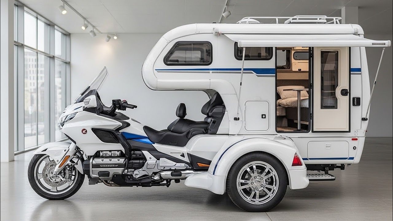 Honda Did WHAT?! 2026 Gold Wing Camper Tricycle RV Full Tour 🤯✨