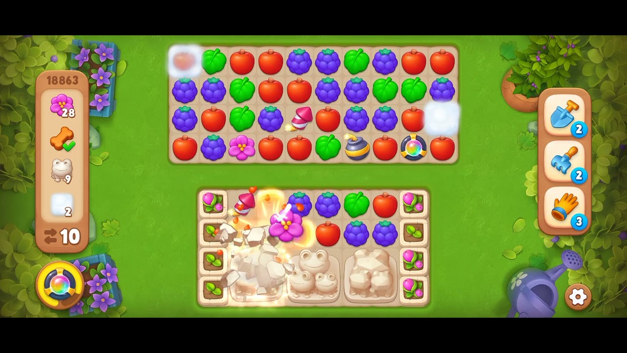 GARDENSCAPES LEVEL 18863 NO BOOSTER 