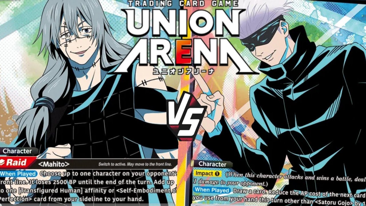 Yellow Gojo Slept On?! | Purple JJK Mahito vs Yellow JJK Gojo! - Union Arena Gameplay