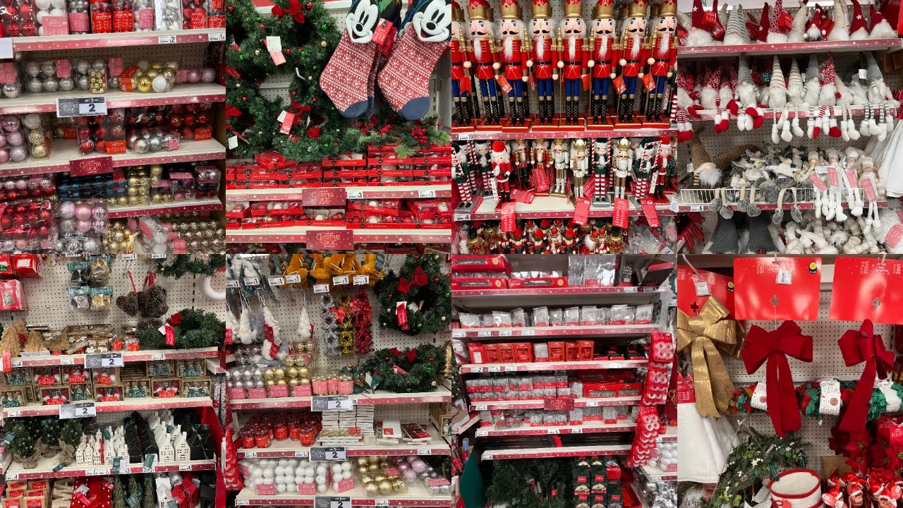 POUNDLAND CHRISTMAS DECORATIONS NEW COLLECTION NOV 2024 | POUNDLAND HAUL | TRAVELANDSHOP WITH ME