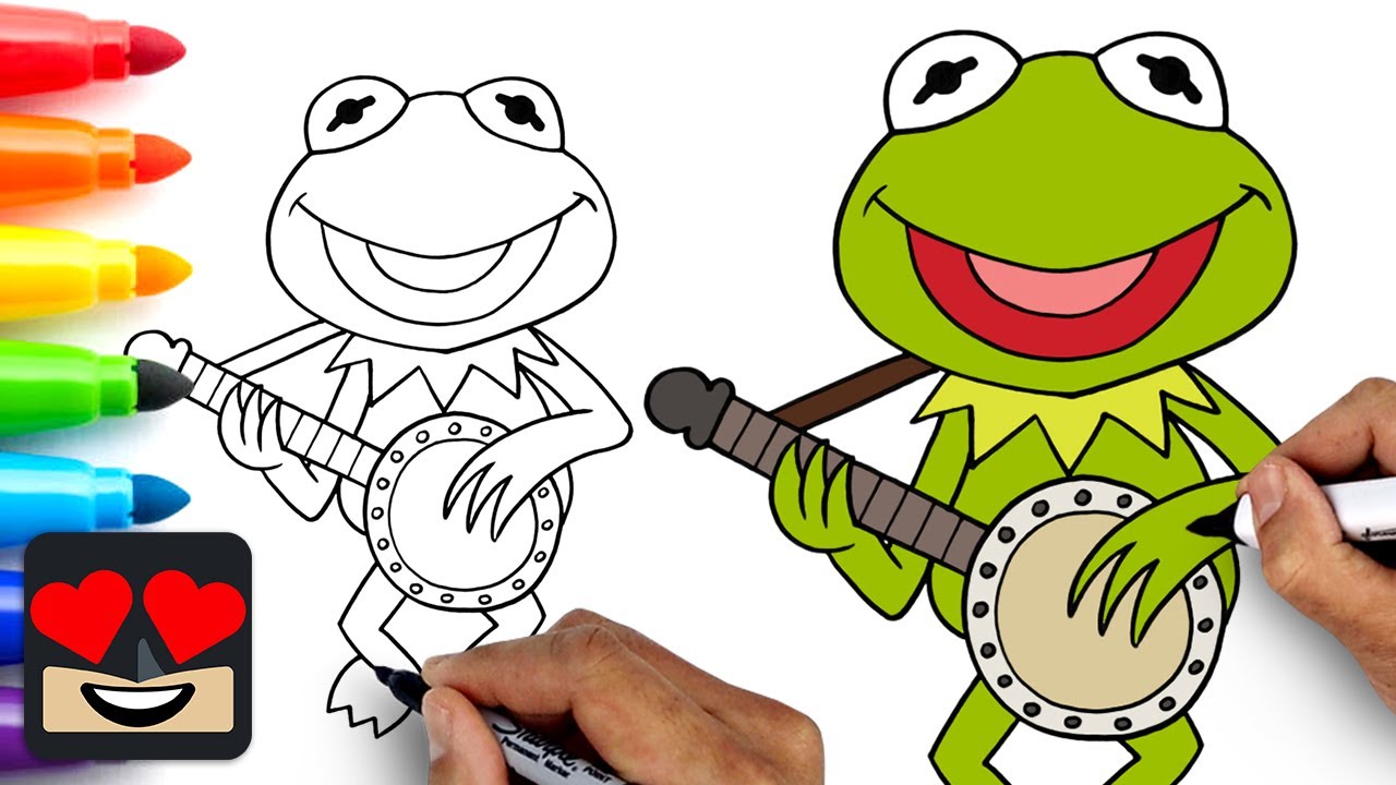How To Draw Kermit the Frog for Beginners