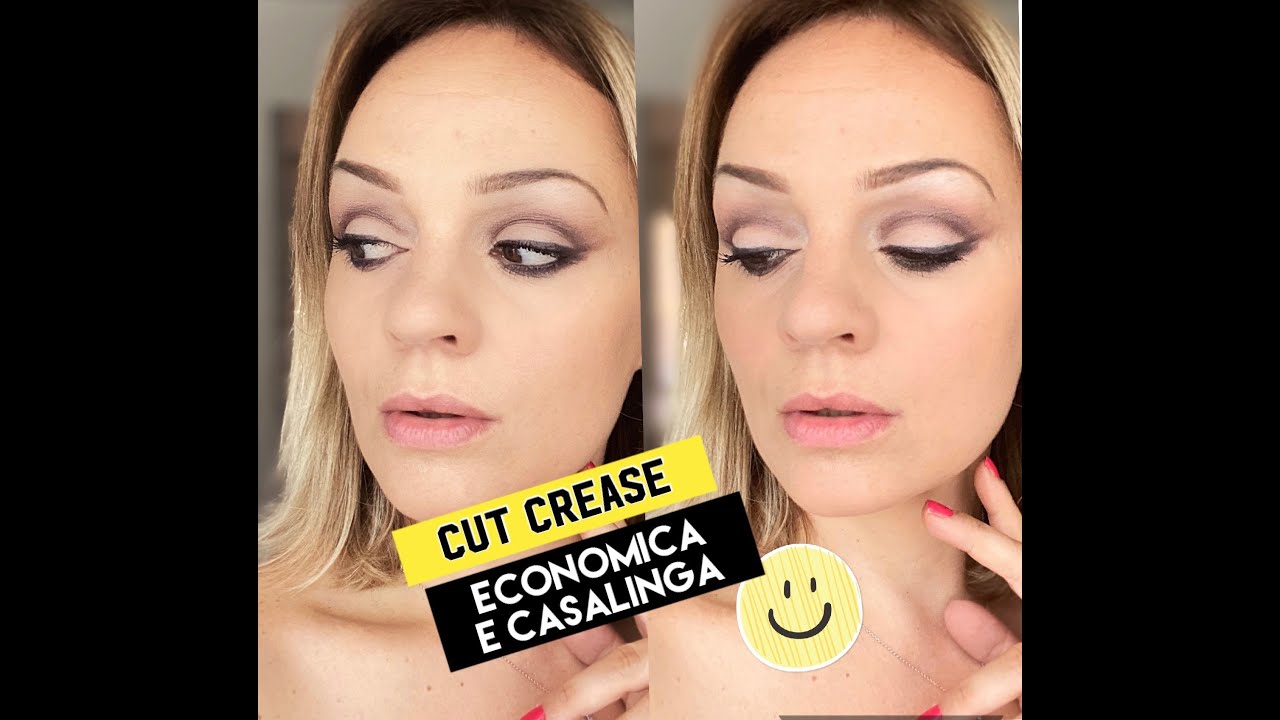 Cut crease economica e casalinga 😉
