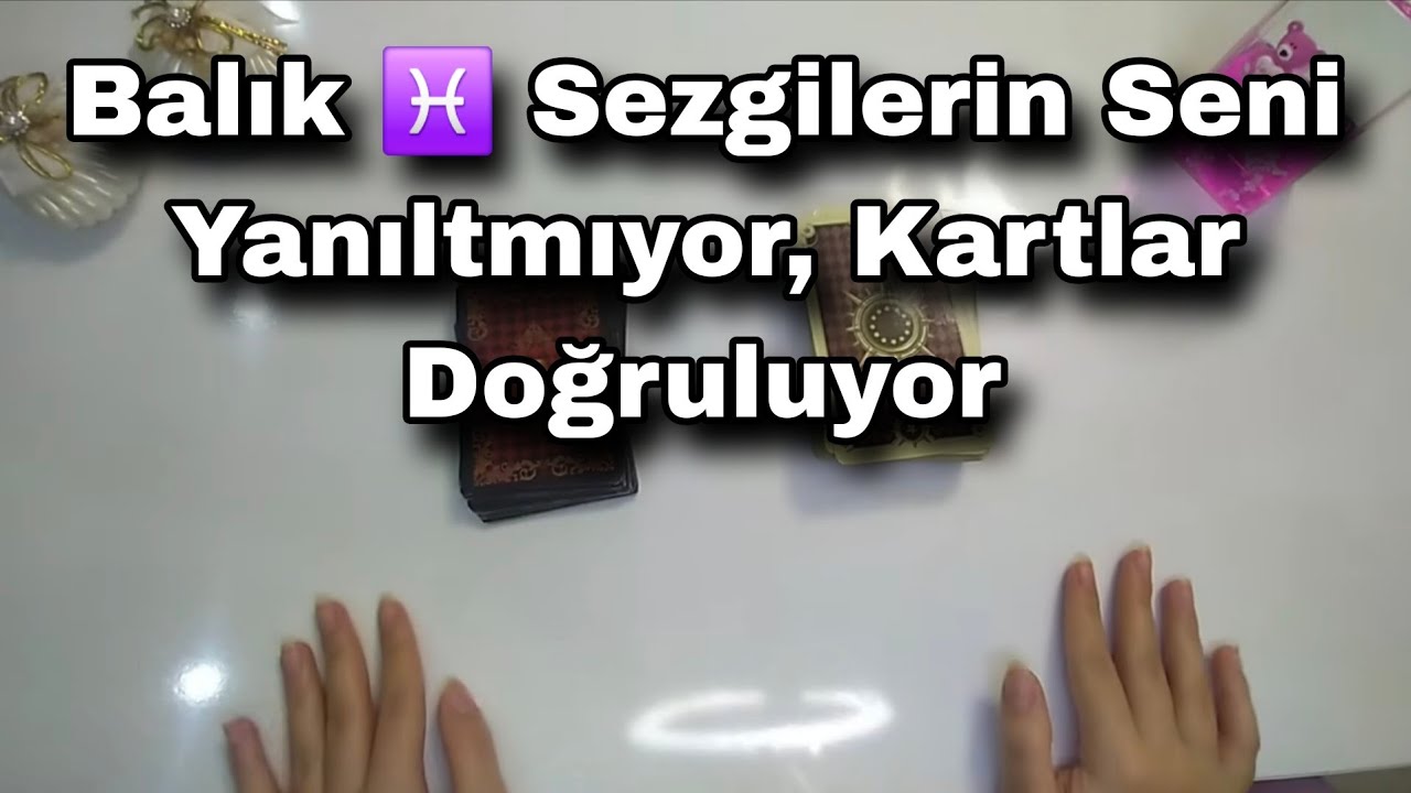 Balık ♓ Sezgilerin Seni Yanıltmıyor, Kartlar Doğruluyor #tarotfalı #balıkburcu #tarot #aşkfalı 