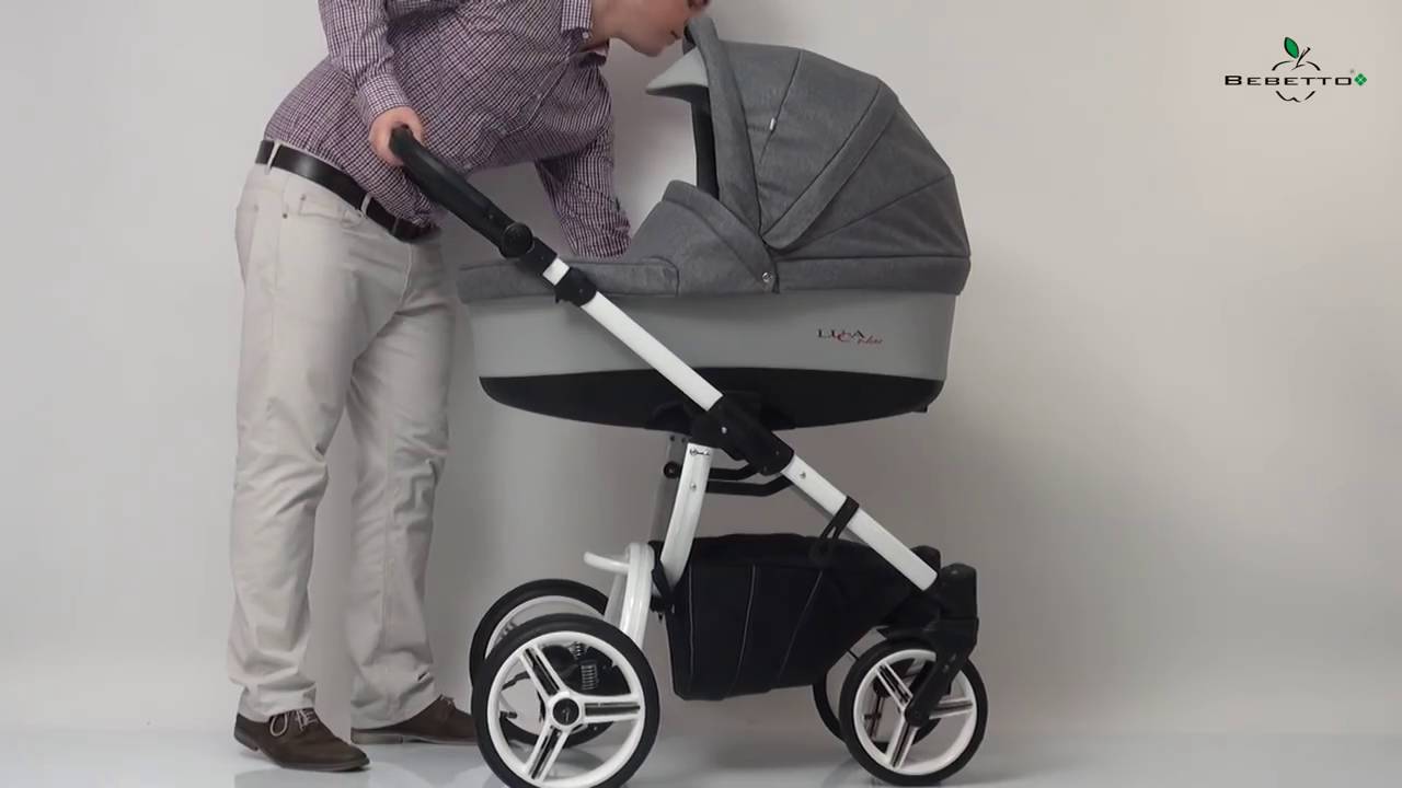 Презентация коляски Bebetto Luca S-line (2015г.)