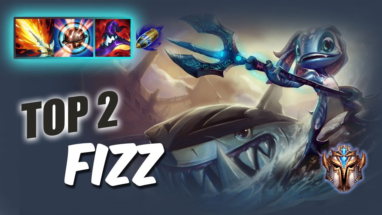 [Wild Rift] Fizz TOP 2  -  S11 RUSH Challenger ranked game + build