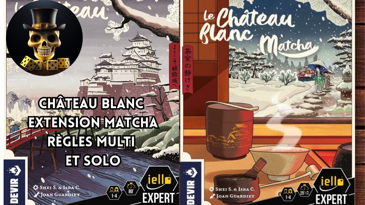 château blanc + extension matcha - règles multi et solo