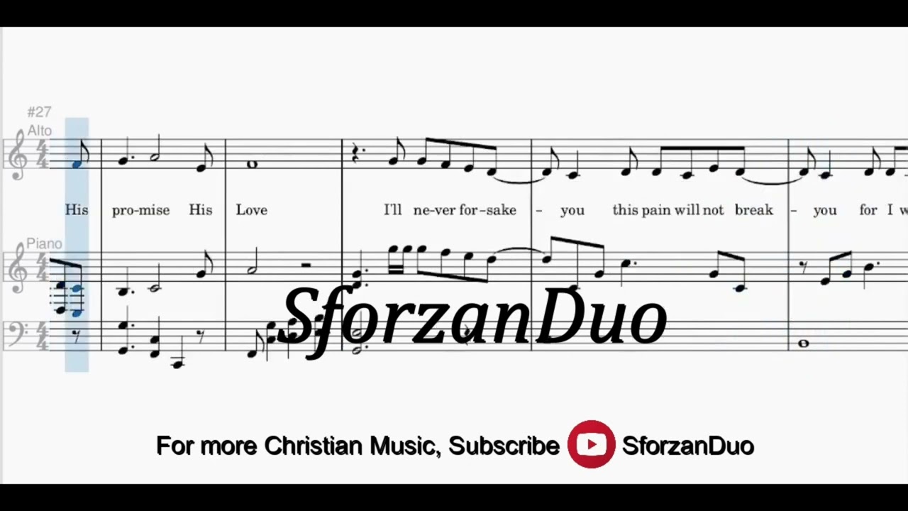I'll Never Forsake You | Alto | Vocal Guide by Sis. Abegail Laboc