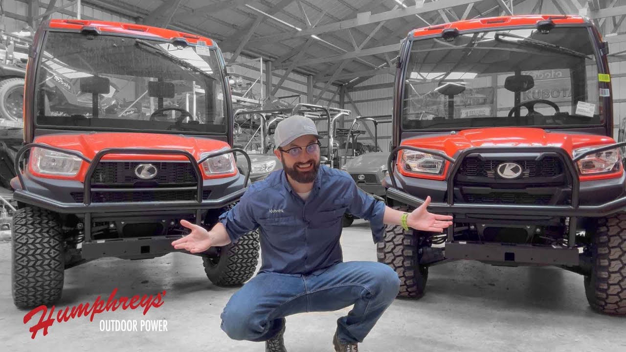 НОВАЯ кабина Kubota RTV-X против Kubota RTV-X1100c
