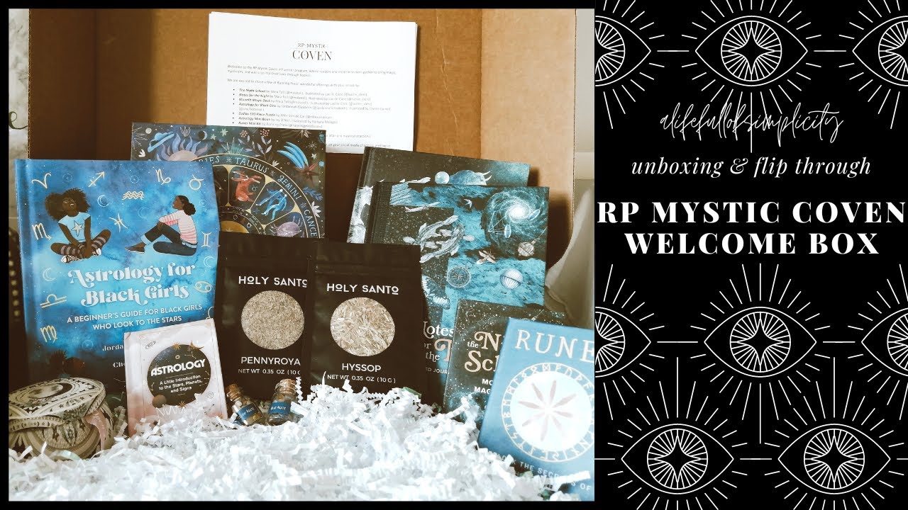 #rpmysticcoven Welcome Box | Unboxing
