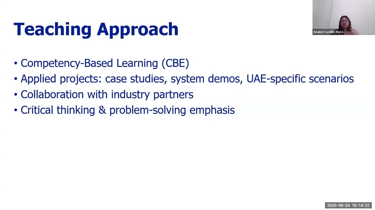 Health Informatics Education for a Changing Healthcare Landscape in the UAE