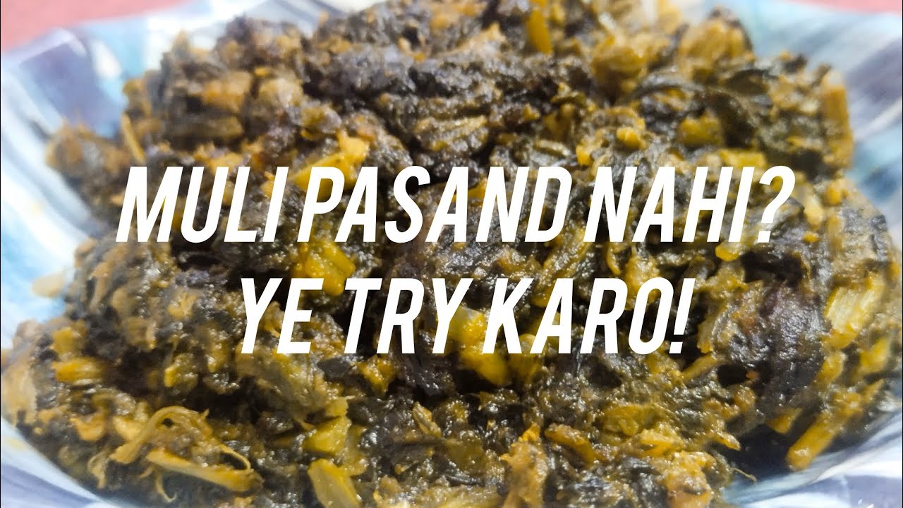 Palak Muli Ki Sabzi Recipe | Healthy Winter Special | Easy Indian Veg Recipe