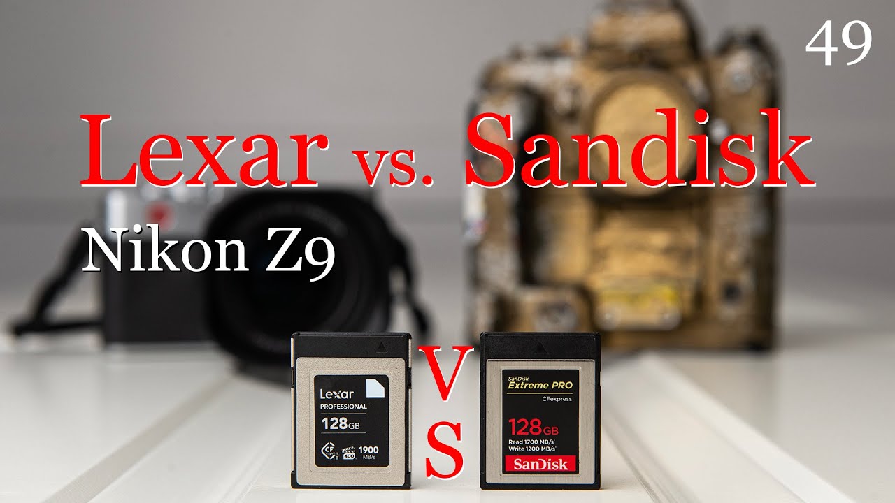 CFexpress Card Comparison: Lexar Diamond vs Sandisk Extreme PRO | Review