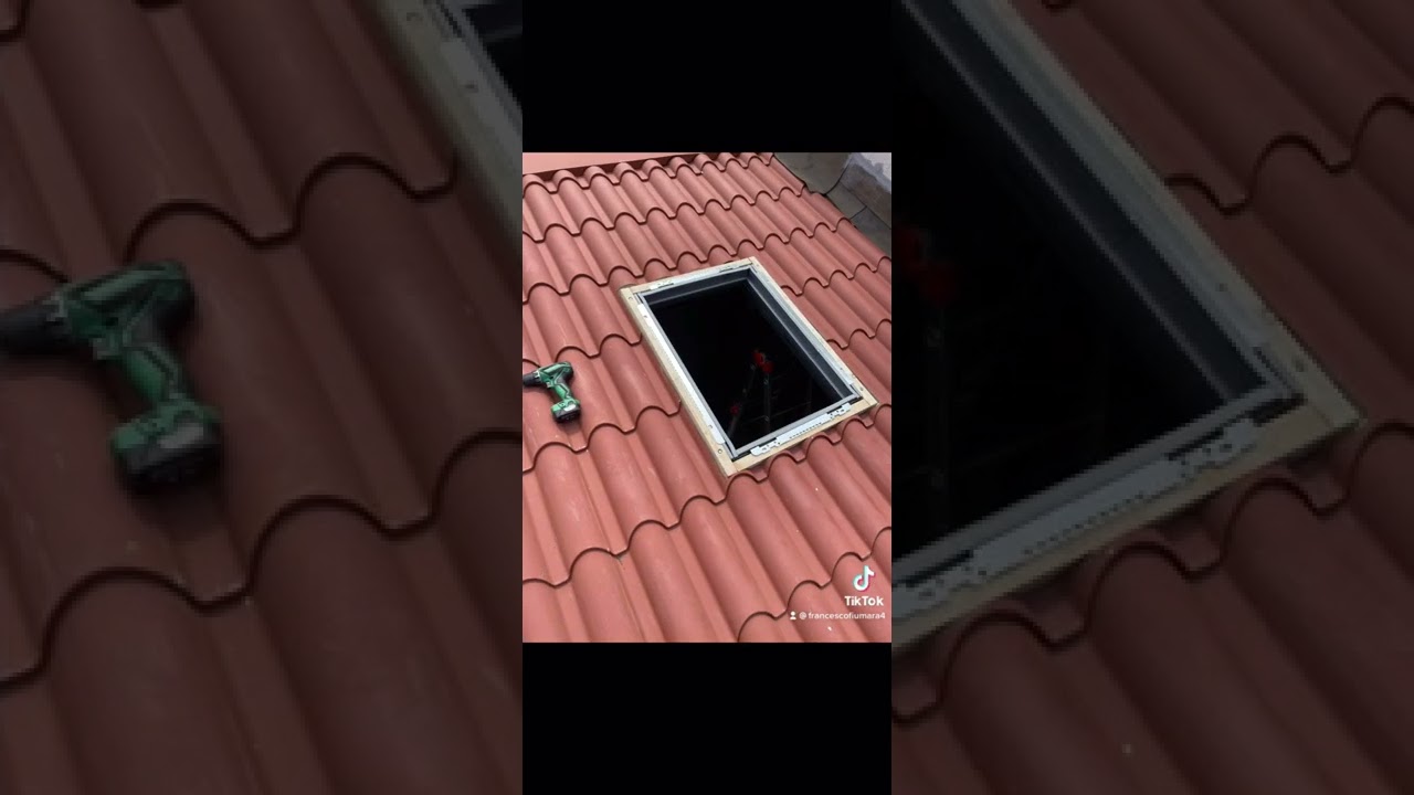 Montaggio finestra Velux Coibentato (termocopertura)