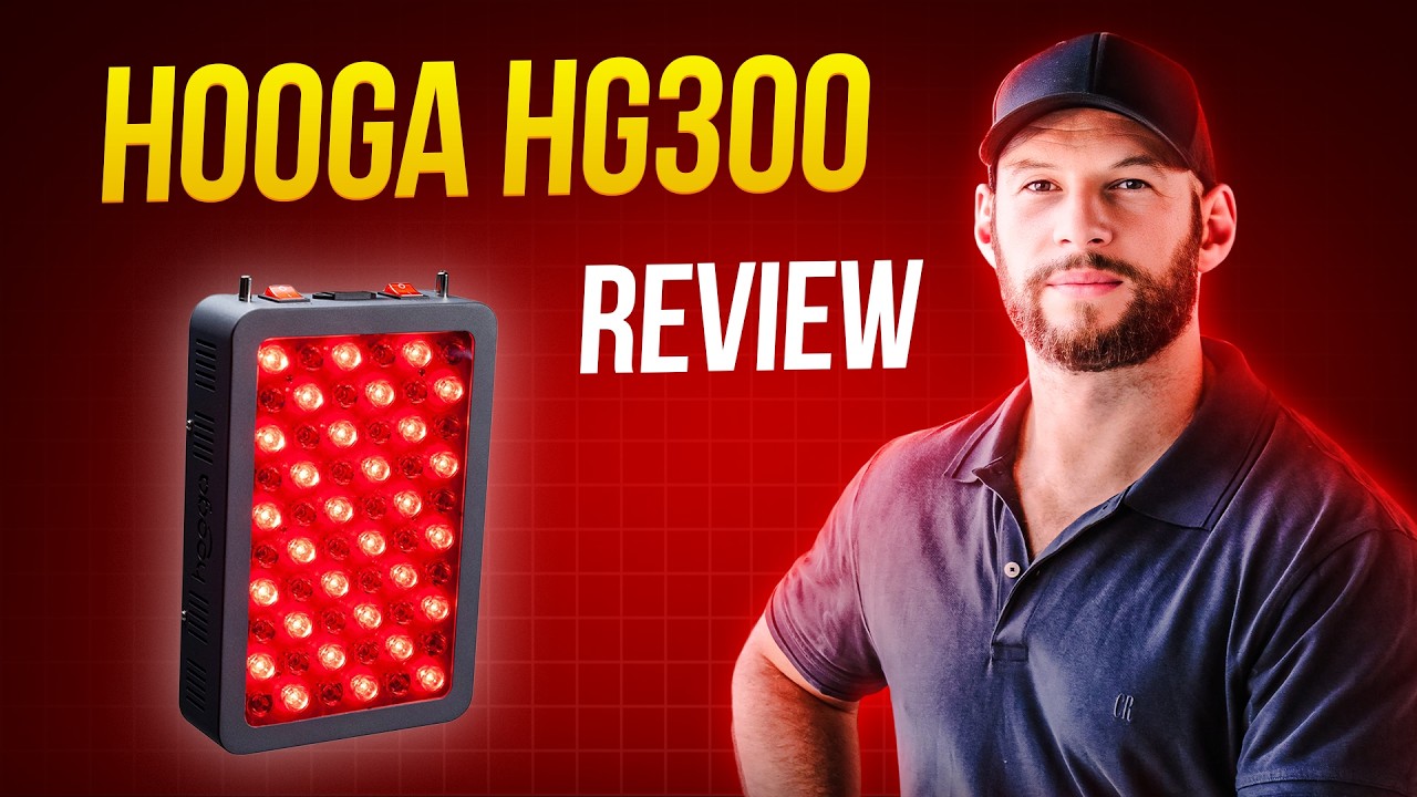 Обзор Hooga HG300 &mdash; терапия красным светом BareBones!