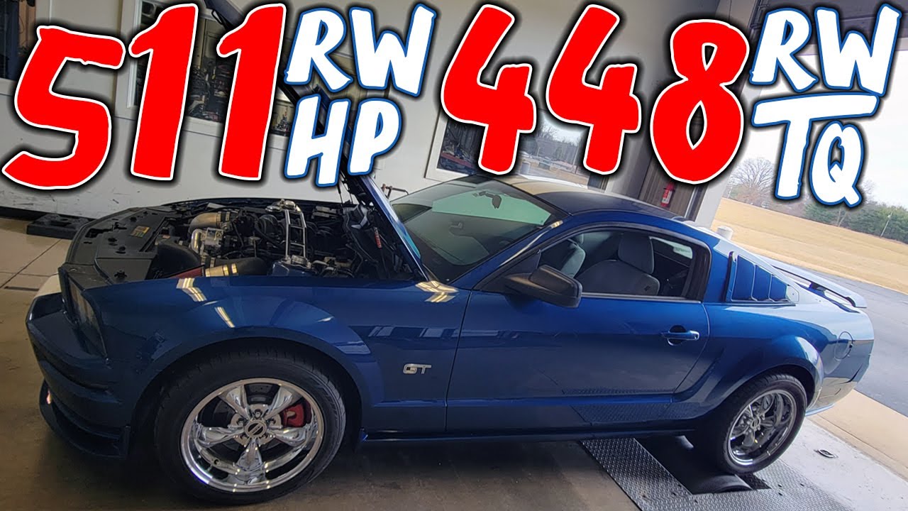 2008 Mustang GT 500+ RWHP (Vortech V3 Supercharger) Detroit Rocker Cams & More Manual on 93