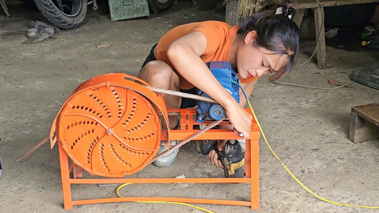 Genius Girl: Repair - Restore - Repaint - Scrapped Household Items | Hiếu - daily life