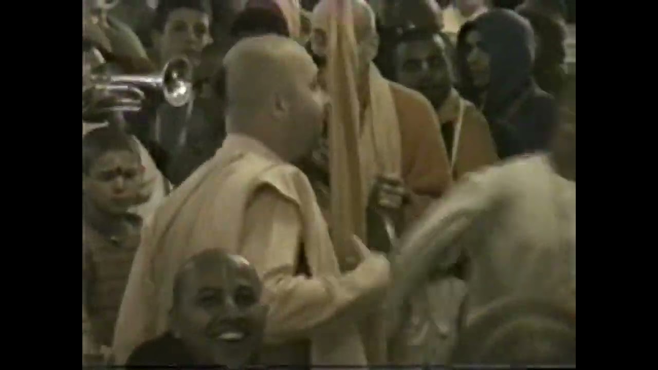 1996 Kirtan with the GBC during Srila Prabhupada's Centennial year