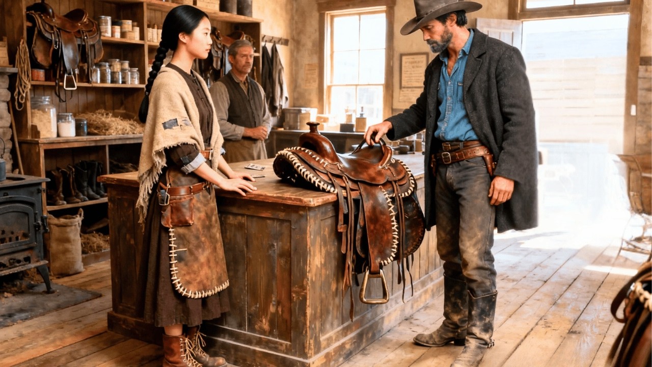 A Poor Widow Was Selling Her Native Saddles — Until a Lone Rancher Took Her In