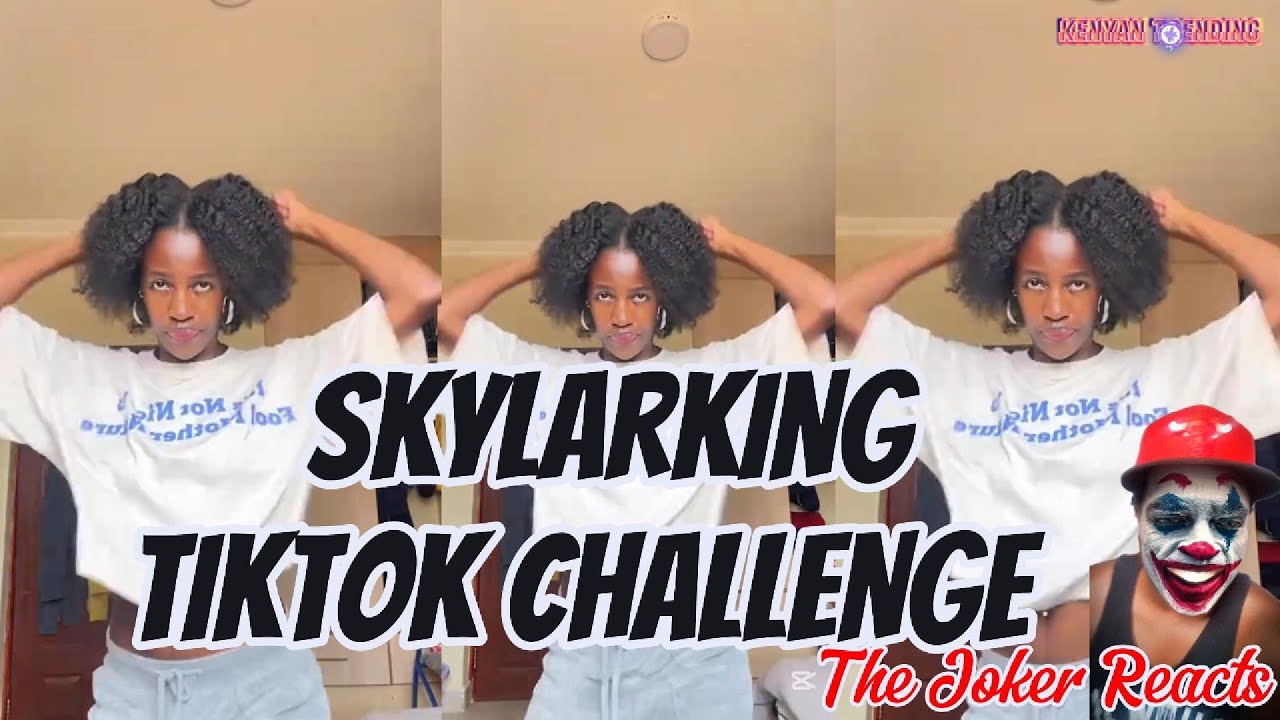 RED FOXX SKYLARKING TIKTOK CHALLENGE The Joker reacts