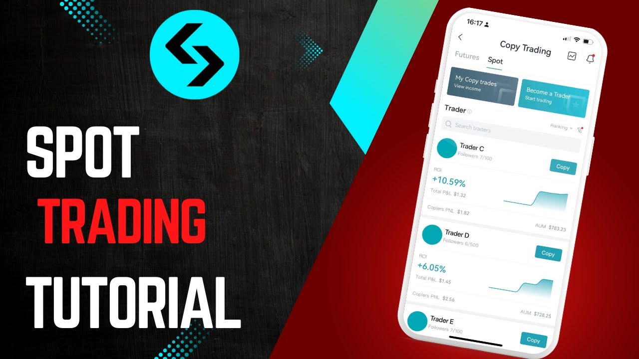 How to TRADE on BITGET mobile app for BEGINNERS | Spot Trading Tutorial