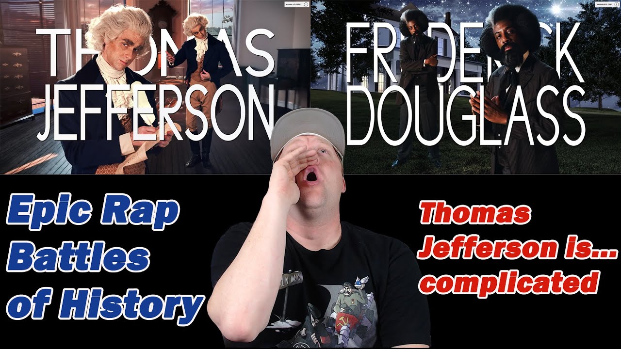 Epic Rap Battles of History - Thomas Jefferson vs Frederick Douglass | A History Teacher Reacts
