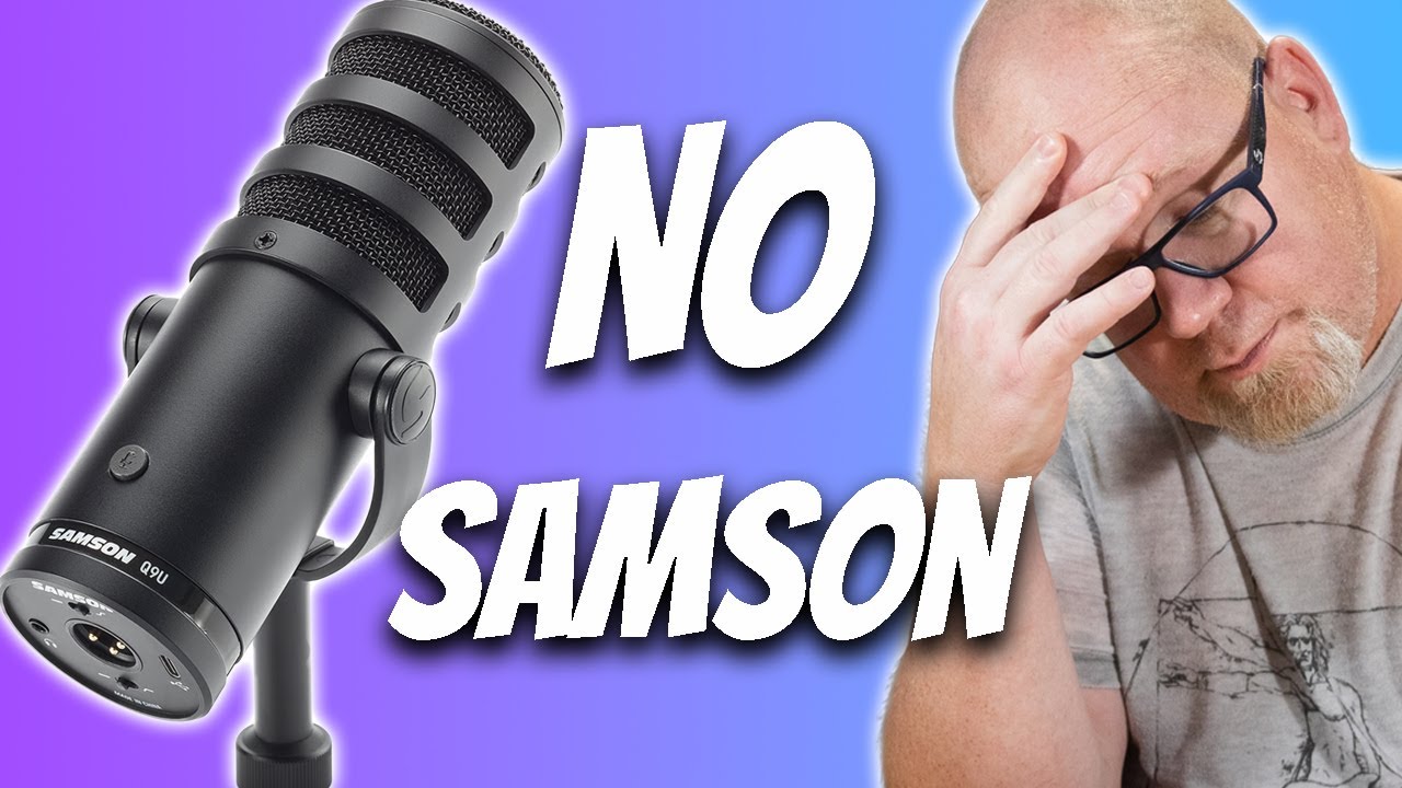 STOP CALLING IT A BROADCAST MIC | SAMSON Q9u REVIEW