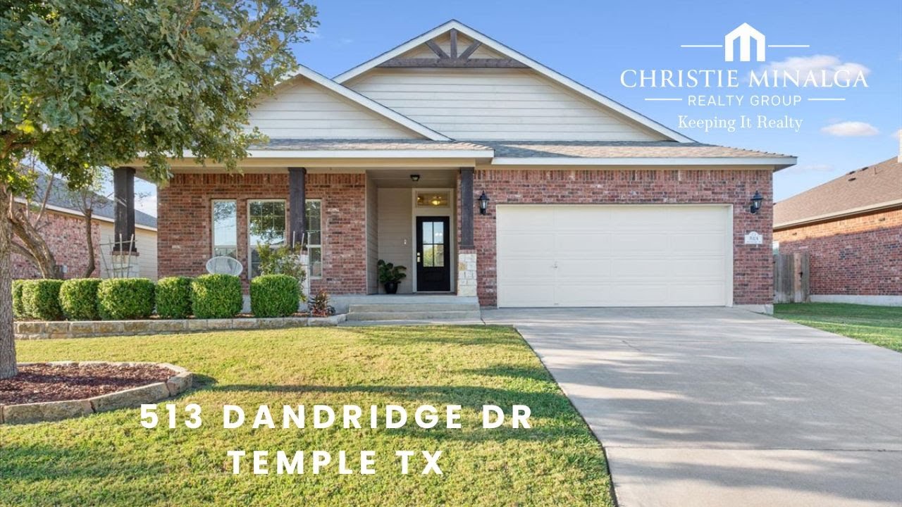 Inside 513 Dandridge Dr | Modern Craftsman Home in Temple TX’s Wyndham Hill Community