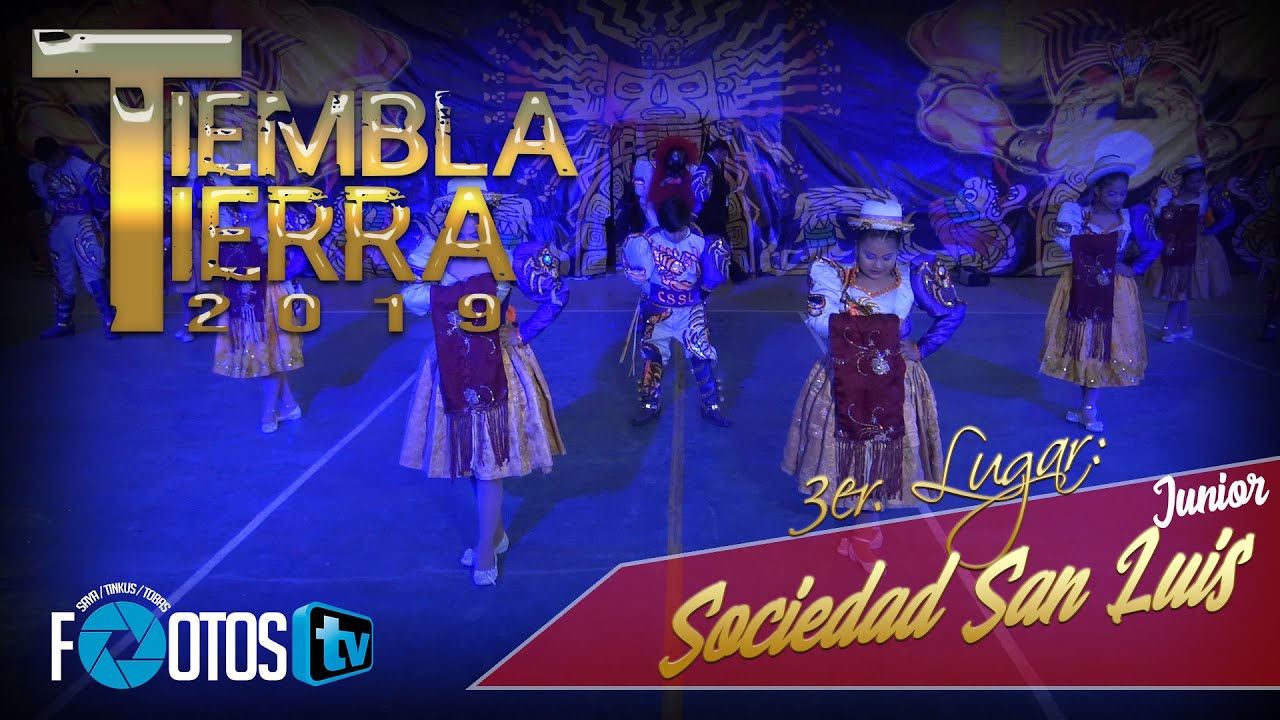 Fraternidad Artística Caporales Sociedad San Luis JUNIOR - II CONCURSO TIEMBLA LA TIERRA 2019