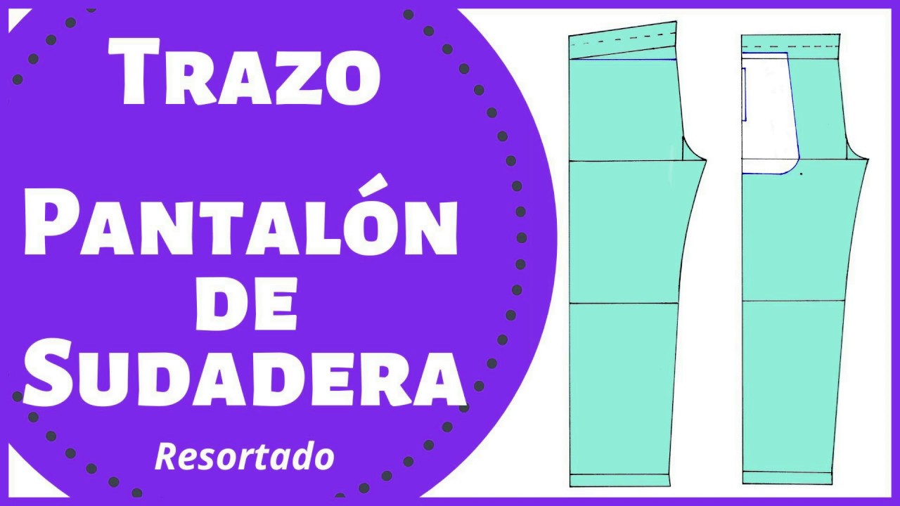 Trazo Pantalón De Sudadera Fácil