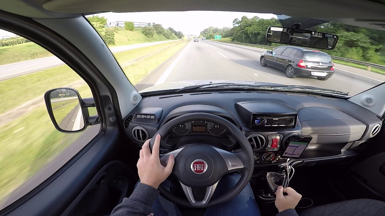 ACELEREI O FIAT DOBLO 1.8 2020 NA RODOVIA CASTELO BRANCO | TEST DRIVE ONBOARD POV GOPRO