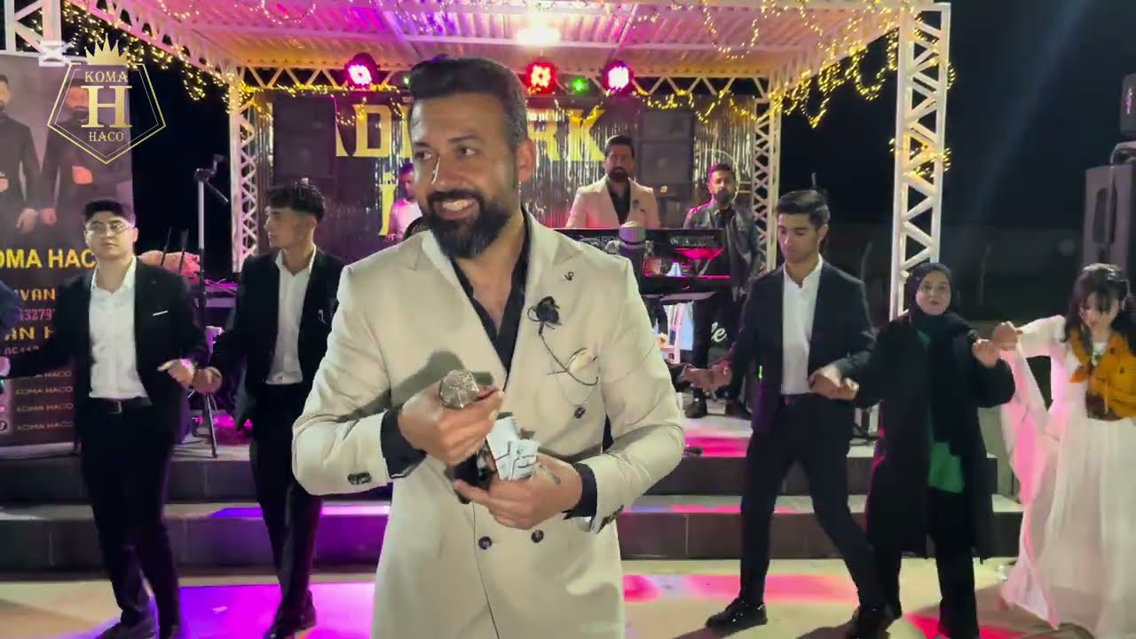 Koma Haco  idil vadi park düğün salonunda Serhat & Zozan  düğünü part 2