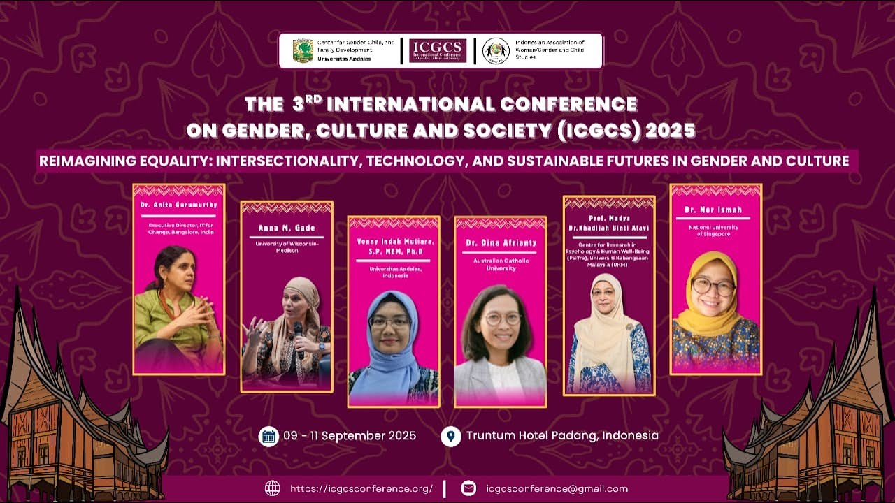UNIVERSITAS ANDALAS - The 3rd International Conference On Gender, Culture & Society (ICGCS) 2025 (1)