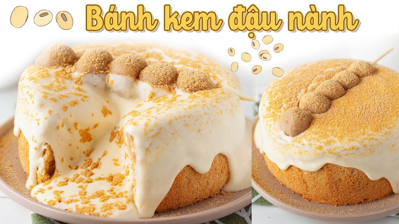 BÁNH KEM ĐẬU NÀNH PHÔ-MAI ĐÀI LOAN