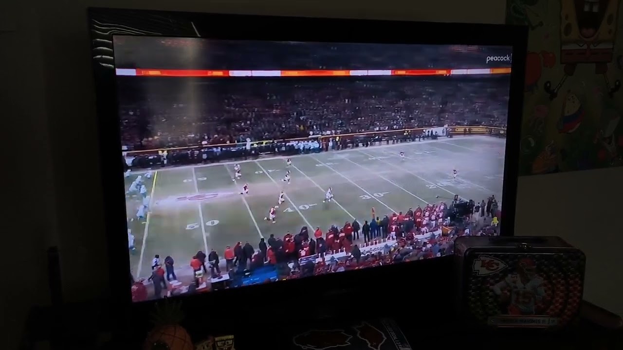 NFL Wild Card Cold Game in Kansas City Chiefs Played 