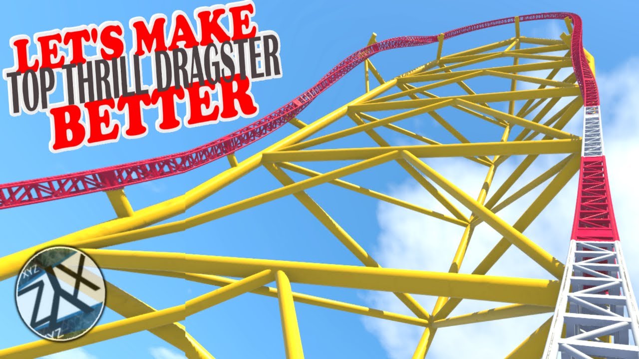 Let's Make Top Thrill Dragster Better | Cedar Point | NoLimits 2 - Better than Top Thrill 2