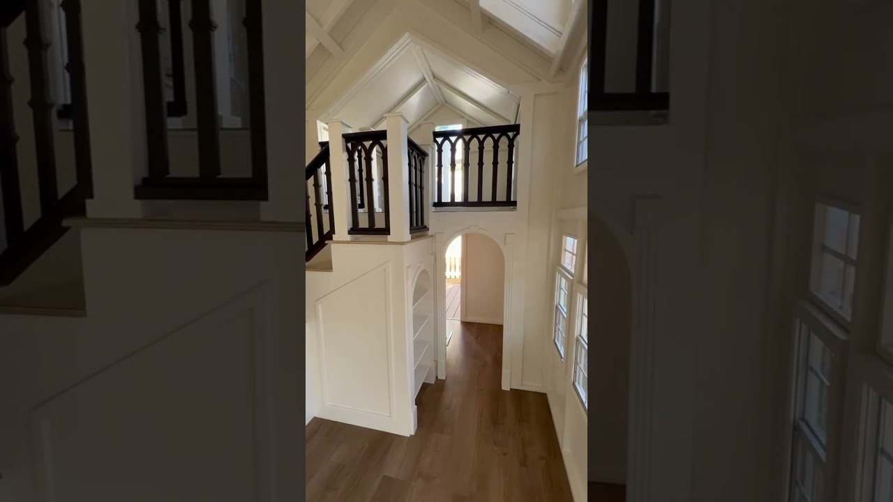 Play House Tour ✨ #playhouse #customplayhouse #playhousetour